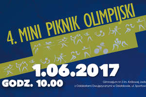 4 Mini Piknik Olimpijski w Gimnazjum nr 2 w Działdowie - zapraszamy