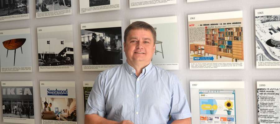 Zbigniew Nikelewski, dyrektor IKEA Industry Lubawa 