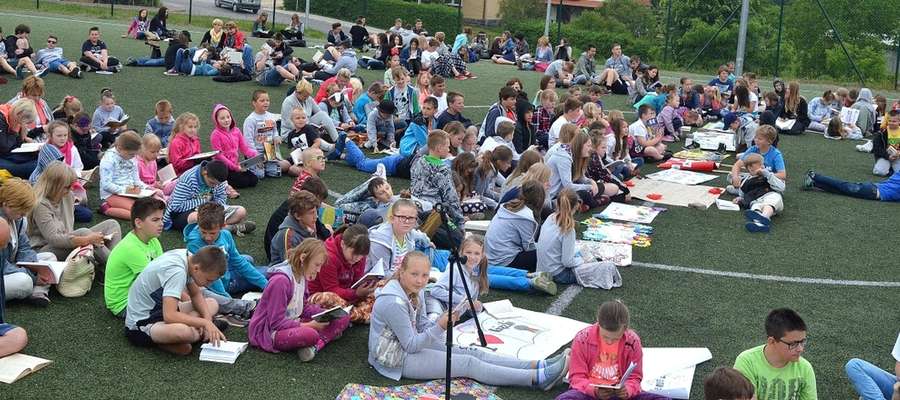Pierwsza czytelnicza akcja w szkole w Wilkasach odbyła się w 2016 roku