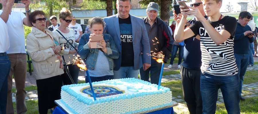 Podczas jubileuszu nie mogło zabraknąć urodzinowego tortu