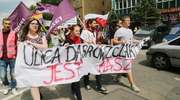 Demonstracja w obronie ul. Dąbrowszczaków w Olsztynie [ZDJĘCIA i WIDEO]