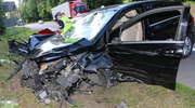 Wypadek na DK16. Zderzyły się cztery samochody, 5 osób rannych [ZDJĘCIA]