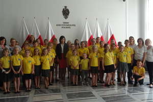 Dzieci z Drygał i Ełku w parlamencie