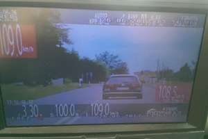 Kinkajmy: Kolejne zatrzymane prawo jazdy za rażące przekroczenie prędkości