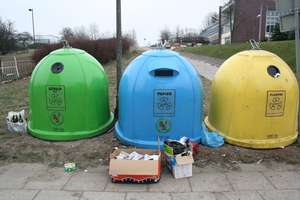 Na ulicach Olsztyna staną brązowe kontenery. Od lipca nowe zasady segregacji
