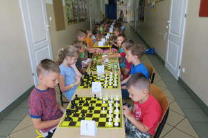 Szkolny turniej szachowy w Tuszewie