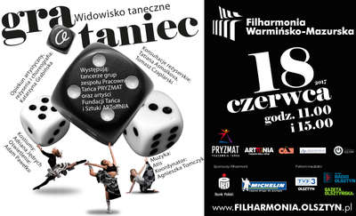 „GRA o taniec” w Filharmonii Warmińsko-Mazurskiej w Olsztynie