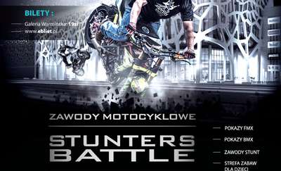 Zawody motocyklowe „Stunters Battle” w Galerii Warmińskiej!