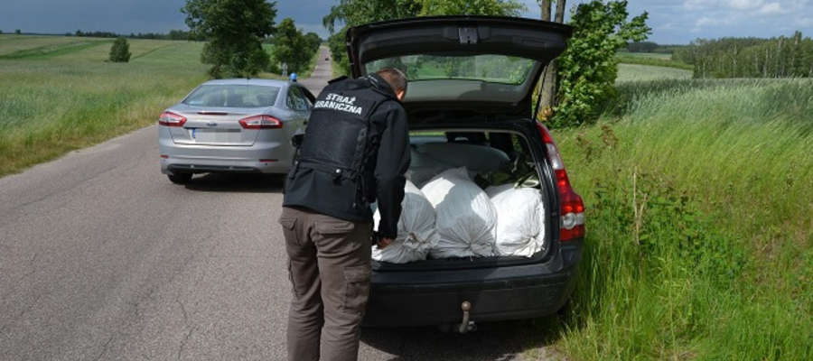 Funkcjonariusze zatrzymali mężczyznę na drodze w gminie Lipowiec Kościelny 