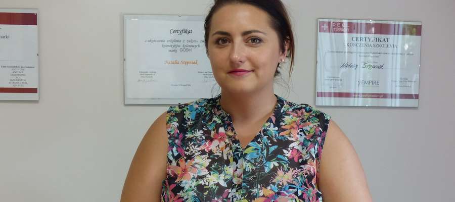 Natalia Stępniak to doświadczony kosmetolog