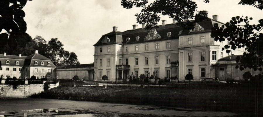 Pałac Dohnów w Słobitach k. Pasłęka przed 1945r