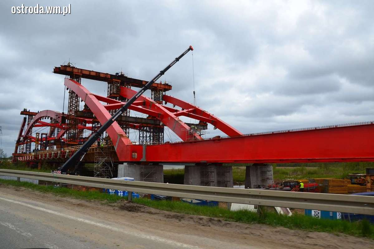 Budowa mostu w ciągu obwodnicy Ostródy na DK7