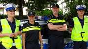 Holenderscy policjanci patrolowali piskie ulice