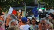 Setki osób protestowały w Olsztynie przeciwko zmianom w sądownictwie