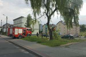 Aż dwa razy w ciągu tygodnia strażacy interweniowali przy ul. Wojska Polskiego w Iławie
