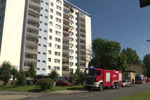 Pożar w bloku. Dwie osoby nie żyją