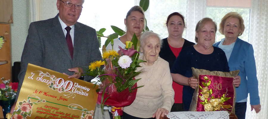 Weronika Szopa z Mrągowa skończyła 90 lat