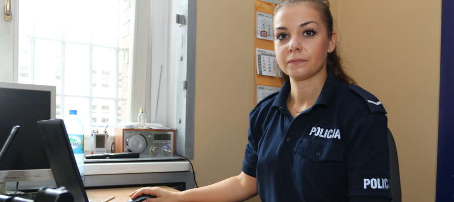 Anna Balińska, rzecznik prasowy KMP Olsztyn