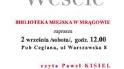 Narodowe Czytanie w Mrągowie