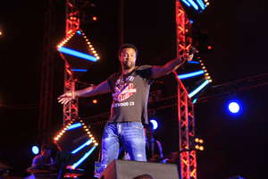 Shaggy rozgrzał publiczność Ostróda Reggae Festiwalu