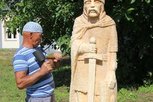 Artyści odbyli pierwszy plener rzeźbiarski w Działdowie