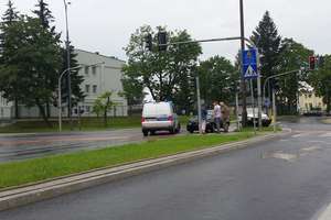 Kolizja w Olsztynie, zderzenie aut w Łęgajnach. Niebezpiecznie na drogach powiatu