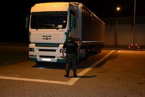 Ciężarówka z Ukrainy zatrzymana na granicy