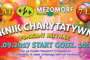 Festyn charytatywny z okazji 7. urodzin Klubu Mezomorf Fitness & Gym