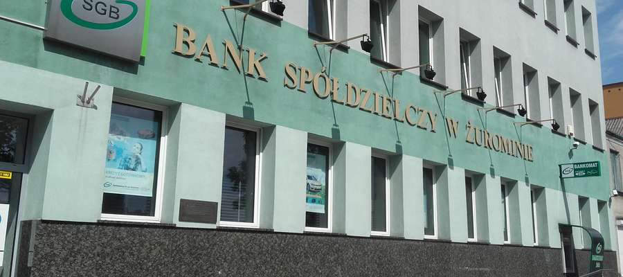 To pierwsza kradzież w Banku Spółdzielczym  