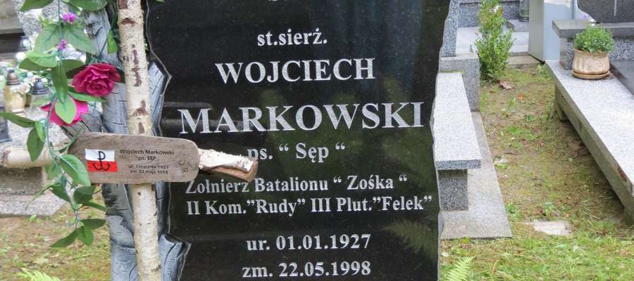 Pomnik powstańca Wojciecha Markowskiego