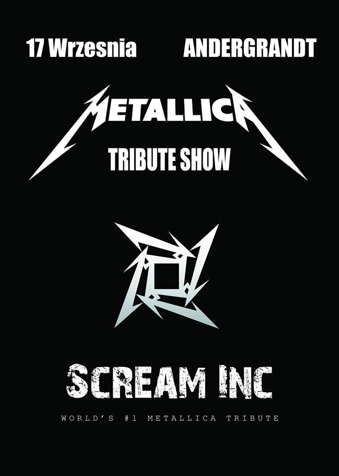 Tribute To Metallica: Scream Inc. na koncercie w Olsztynie