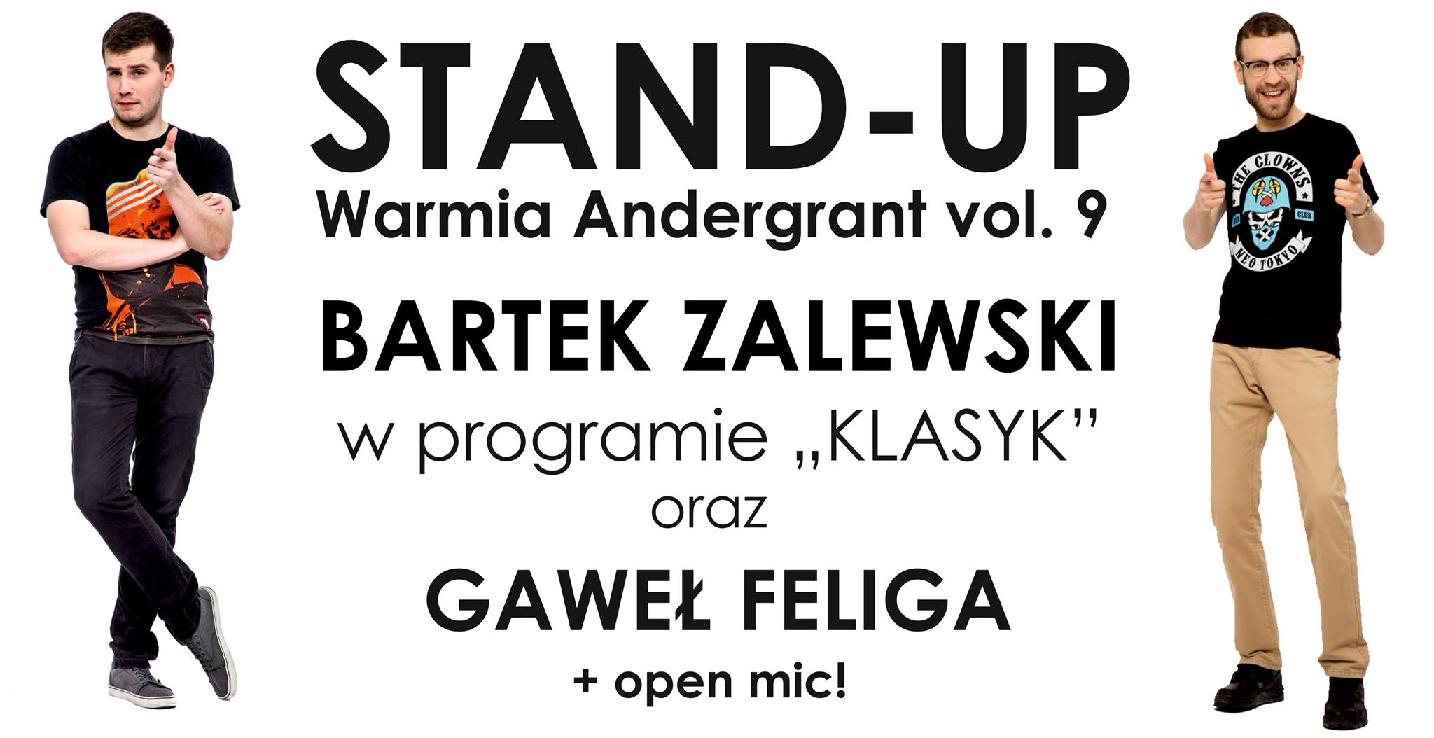 Stand-up Warmia Andergrant w 9. odsłonie