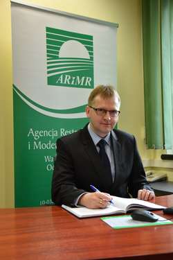 dr Marcin Kazimierczuk, zastępca dyrektora WMOR ARiMR w Olsztynie 