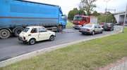 Ciężarówka potrąciła pieszego na rondzie OKS w Olsztynie. Mężczyzna walczy o życie [ZDJĘCIA] [ATKUALIZACJA]