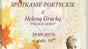 Spotkanie z autorką książki "Polskie serce" Heleną Grącką