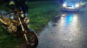 25-letni motocyklista uderzył w drzewo. Niestety, nie przeżył wypadku