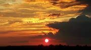 Zdjęcie Tygodnia. Zachód słońca nad Bartoszycami