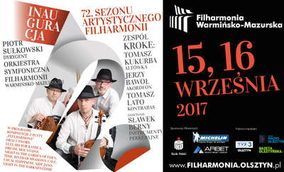 Inauguracja 72. sezonu artystycznego w Filharmonii Warmińsko-Mazurskiej