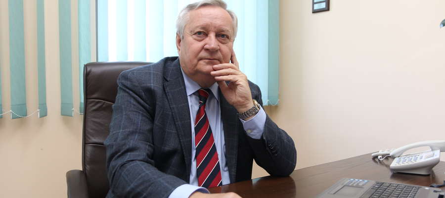 Kazimierz Kordecki, przewodniczący Ekologicznego Związku Gmin Działdowszczyzna 