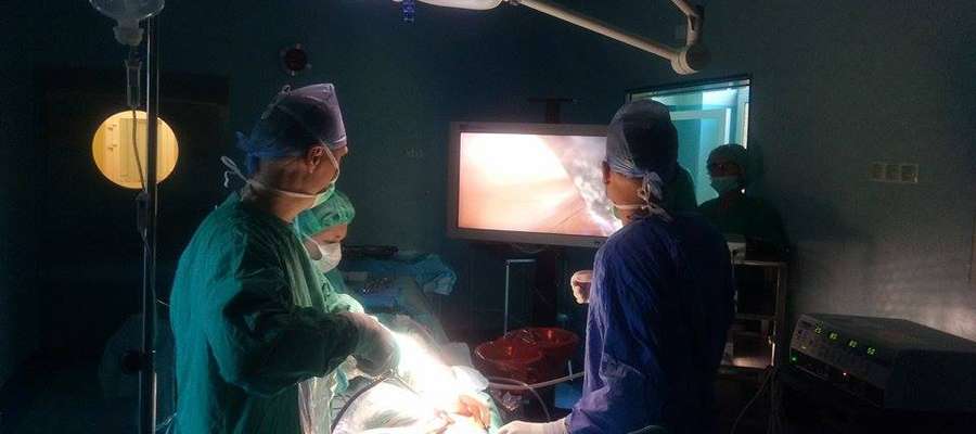 Szpital w Lidzbarku Warmińskim kupił nowoczesny cyfrowy tor wizyjny - kamerę oraz monitor medyczny wraz z niezbędnym osprzętem do wykonywania zabiegów laparoskopowych 