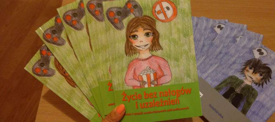 Okładka publikacji pt. "Życie bez nałogów i uzależnień"