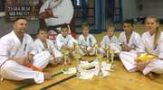 Kuba Zalewski zdeklasował rywali. Siedem medali karateków z Iławy na turnieju w Ciechanowie 
