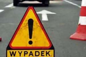 Wypadek w Rapatach. DK 16 na odcinku Olsztyn - Ostróda zablokowana
