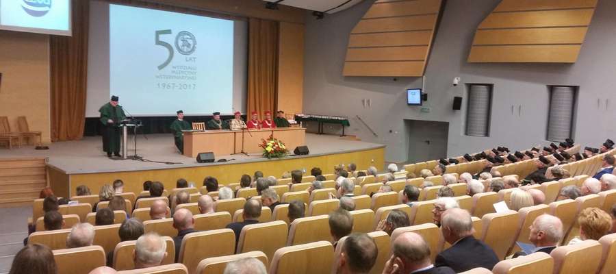 50-lecie Wydziału Medycyny Weterynaryjnej w Olsztynie 