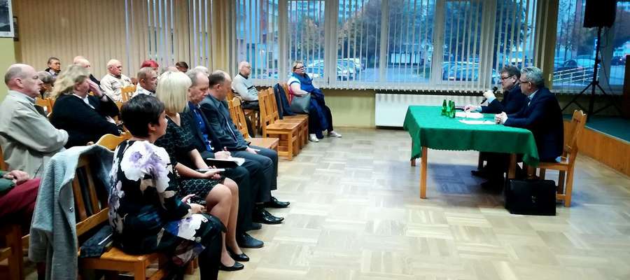 Z prezydentem Witoldem Wróblewskim spotkali się mieszkańcy Zawady