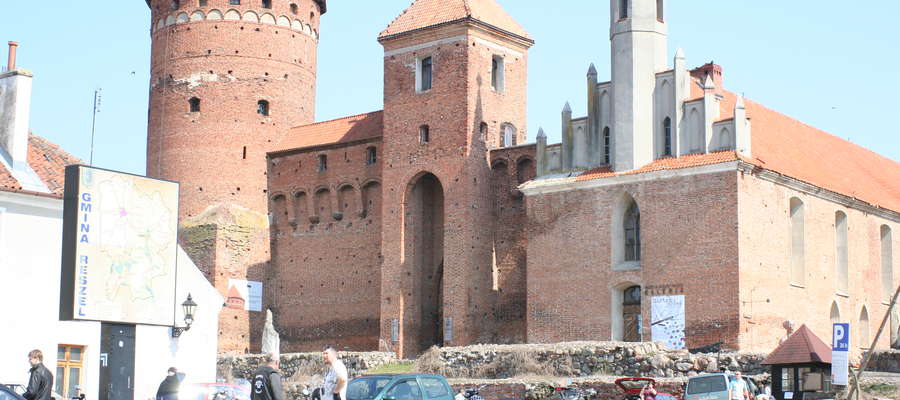 Reszelski zamek wraz z galerią są wizytówką miasta.