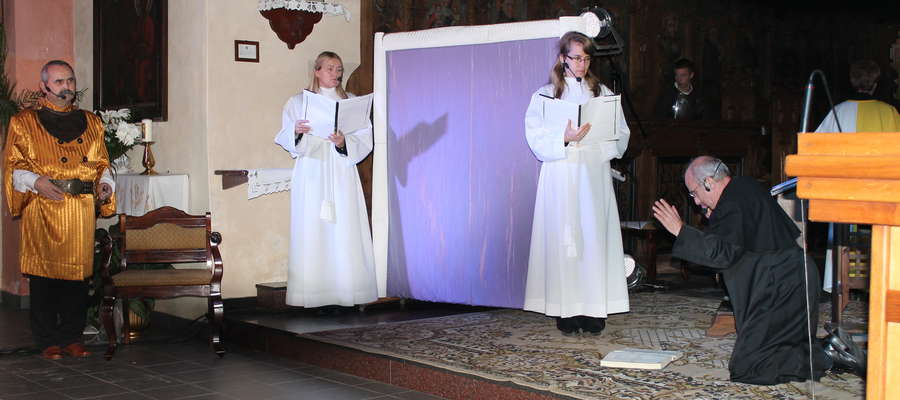 Kilka lat temu występ teatru rapsodycznego również uświetnił Dni Kultury Chrześcijańskiej w Lubawie 