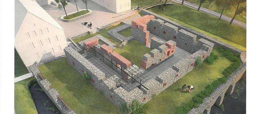 Projekt renowacji ruin zamku w Szczytnie