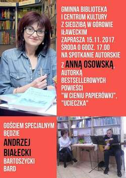 Spotkanie z pisarką Anną Osowską