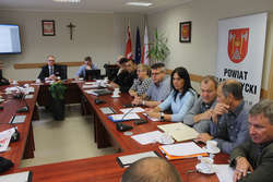 31 października w starostwie w Bartoszycach spotkał się powiatowy sztab kryzysowy. Rozmawiano o sytuacji powodziowej.